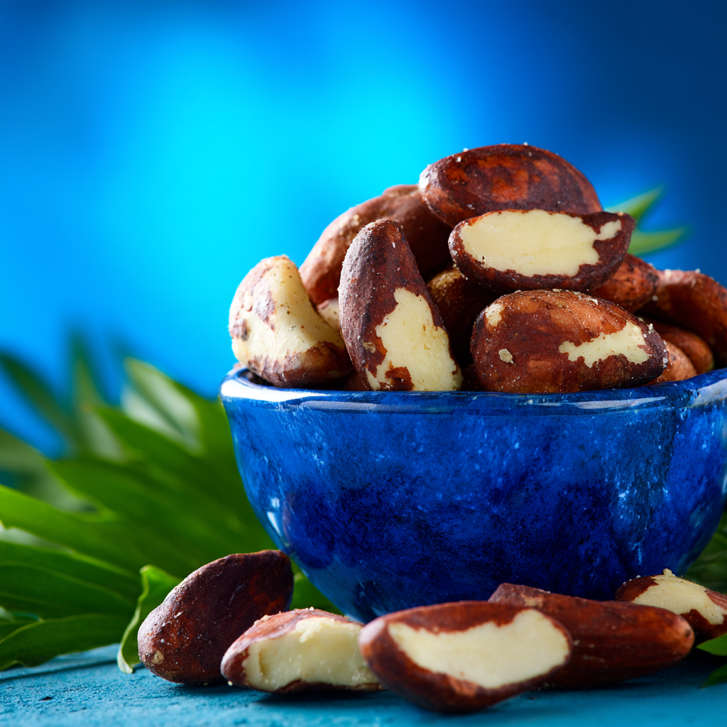 Brazil Nuts for a strong source of Selenium are great to minimize edema for swelling for Lipedema.